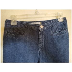 J. Crew High Waisted Cropped Jeans
